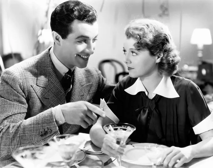 Framed Print : SMALL TOWN GIRL, from left, Robert Taylor, Janet Gaynor, 1936 Framed Print : SMALL TOWN GIRL, from left, Robert Taylor, Janet Gaynor, 1936