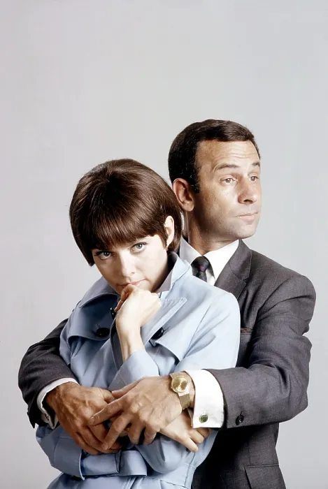 Framed Print : GET SMART, from left, Barbara Feldon, Don Adams, 1965-70 (1965 photo) Framed Print : GET SMART, from left, Barbara Feldon, Don Adams, 1965-70 (1965 photo)