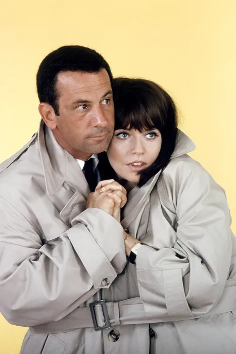 Framed Print : GET SMART, from left, Don Adams, Barbara Feldon, 1965-70 (1965 photo)