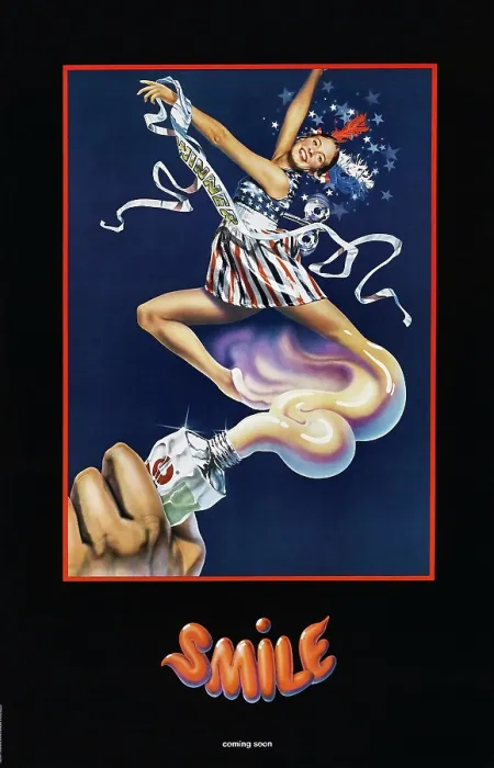 Framed Print : SMILE, US advance poster, Marie Curry, 1975
