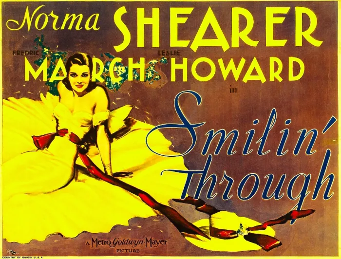 Framed Print : SMILIN THROUGH, Norma Shearer, 1932