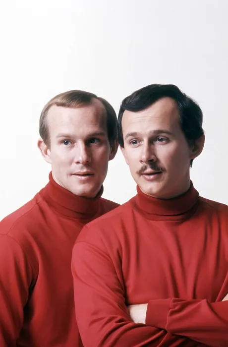 Framed Print : The Smothers Brothers, (from left): Tommy Smothers, Dick Smothers, April 5, 1969 Framed Print : The Smothers Brothers, (from left): Tommy Smothers, Dick Smothers, April 5, 1969