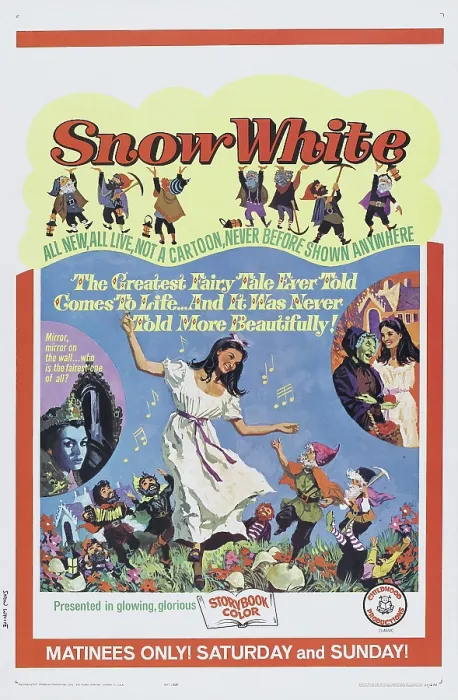 Framed Print : SNOW WHITE, US poster, 1965 Framed Print : SNOW WHITE, US poster, 1965