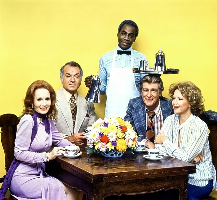 Framed Print : SOAP, Katherine Helmond, Robert Mandan, Robert Guillaume, Richard Mulligan, Cathryn Damon, 1977-1981