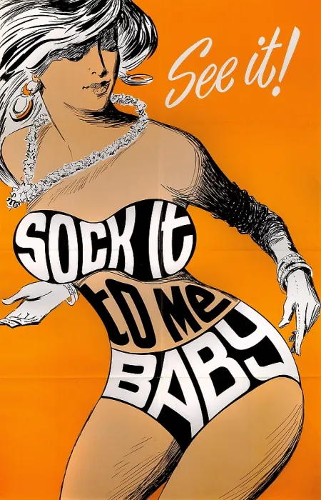 Framed Print : SOCK IT TO ME BABY, 1968