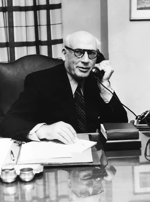 Framed Print : Sol Hurok, impresario who managed the international performances and legendary artists. March 1953 Framed Print : Sol Hurok, impresario who managed the international performances and legendary artists. March 1953