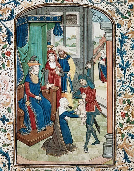Framed Print : SOLOMON ( -931 BC). King of the Jews from 970 to 931 BC. The Judgment of Solomon. Two women claim to be the mother of the same child. Book of Hours of Leonor de la Vega Framed Print : SOLOMON ( -931 BC). King of the Jews from 970 to 931 BC. The Judgment of Solomon. Two women claim to be the mother of the same child. Book of Hours of Leonor de la Vega