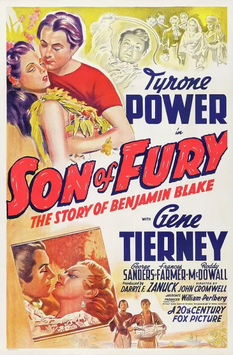 Framed Print : SON OF FURY: The Story of Benjamin Blake, top from left: Gene Tierney, Tyrone Power, 1942. TM and copyright 20th Century Fox Film Corp Framed Print : SON OF FURY: The Story of Benjamin Blake, top from left: Gene Tierney, Tyrone Power, 1942. TM and copyright 20th Century Fox Film Corp
