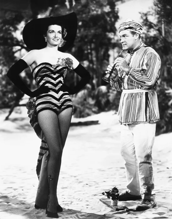 Framed Print : SON OF PALEFACE, from left, Jane Russell, Bob Hope, 1952 Framed Print : SON OF PALEFACE, from left, Jane Russell, Bob Hope, 1952