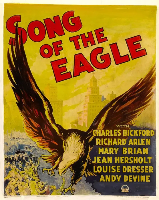 Framed Print : SONG OF THE EAGLE, window card, 1933