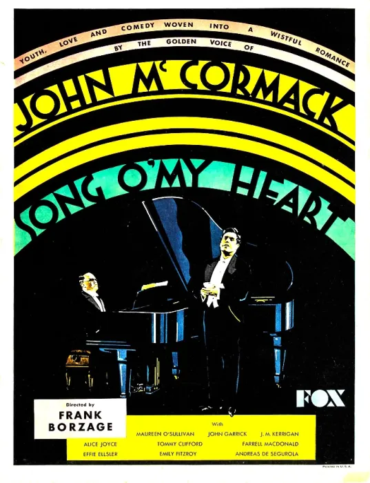 Framed Print : SONG O MY HEART, window card, 1930, TM and Copyright 20th Century Fox Film Corp. All rights reserved. / courtesy Everett Collection Framed Print : SONG O MY HEART, window card, 1930, TM and Copyright 20th Century Fox Film Corp. All rights reserved. / courtesy Everett Collection