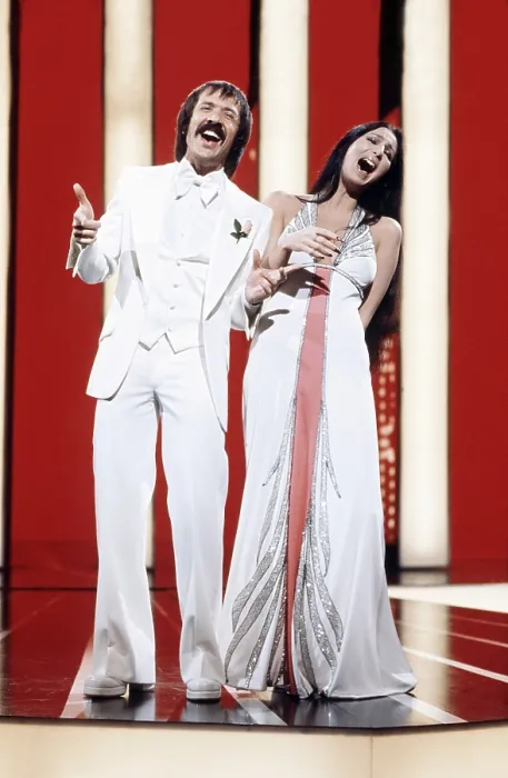 Framed Print : THE SONNY AND CHER SHOW, Sonny & Cher, from left: Sonny Bono, Cher, (June 5, 1976), 1976-1977 Framed Print : THE SONNY AND CHER SHOW, Sonny & Cher, from left: Sonny Bono, Cher, (June 5, 1976), 1976-1977