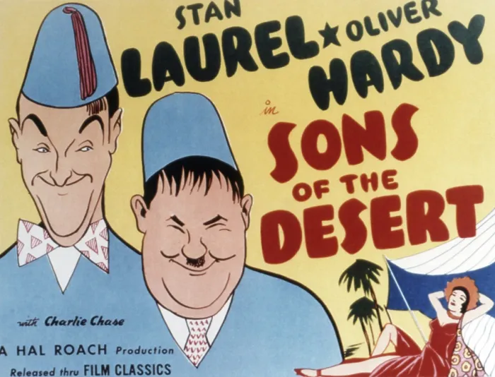 Framed Print : SONS OF THE DESERT, Stan Laurel, Oliver Hardy, 1933 Framed Print : SONS OF THE DESERT, Stan Laurel, Oliver Hardy, 1933