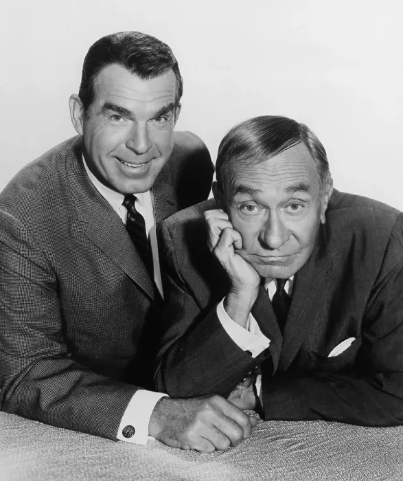 Framed Print : MY THREE SONS, Fred MacMurray, William Demarest, 1960-72 Framed Print : MY THREE SONS, Fred MacMurray, William Demarest, 1960-72