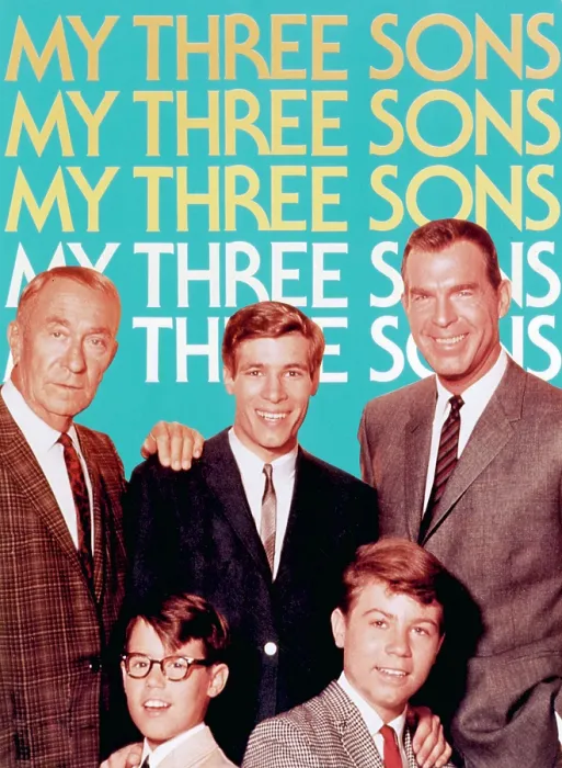 Framed Print : MY THREE SONS, William Demarest, Barry Livingston, Don Grady, Stanley Livingston, Fred MacMurray, 1960-1972