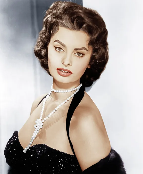 Framed Print : Sophia Loren, ca. 1957