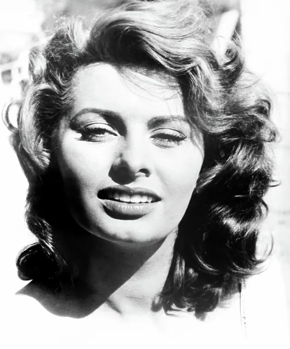 Framed Print : Sophia Loren, ca. mid-1950s Framed Print : Sophia Loren, ca. mid-1950s