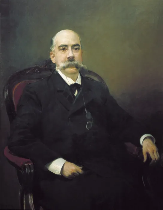 Framed Print : SOROLLA, Joaquin (1863-1923). Portrait of Emilio Castelar. 1901. Oil on canvas. SPAIN. Madrid. Congress Palace. - CAGP / Iberfoto / Everett Collection (183701)**US SALES ONLY**