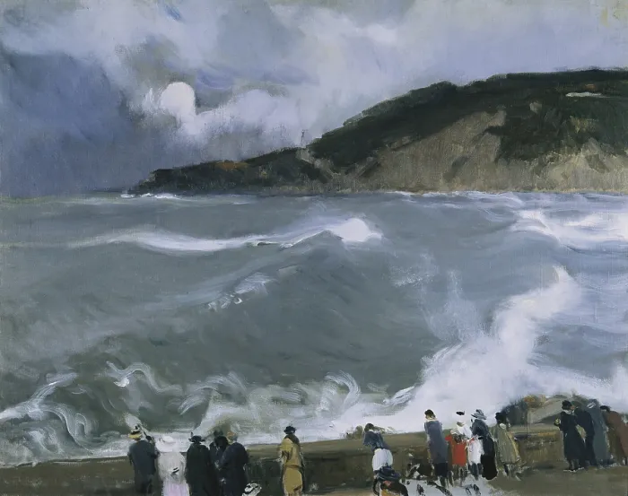 Framed Print : SOROLLA, Joaquin (1863-1923). Rompeolas de San SebastiAn. 1916. Impressionism. Oil on canvas. SPAIN. Madrid. Sorolla Museum Framed Print : SOROLLA, Joaquin (1863-1923). Rompeolas de San SebastiAn. 1916. Impressionism. Oil on canvas. SPAIN. Madrid. Sorolla Museum