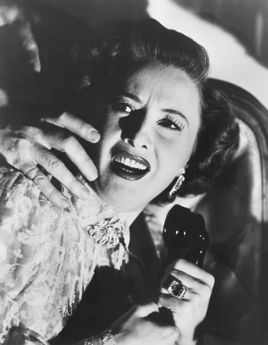 Framed Print : SORRY, WRONG NUMBER, Barbara Stanwyck, 1948