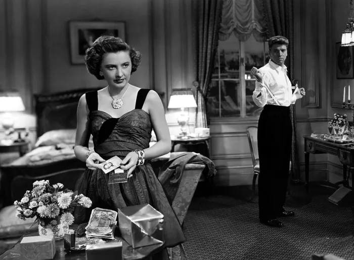 Framed Print : SORRY, WRONG NUMBER, Burt Lancaster, Barbara Stanwyck, 1948