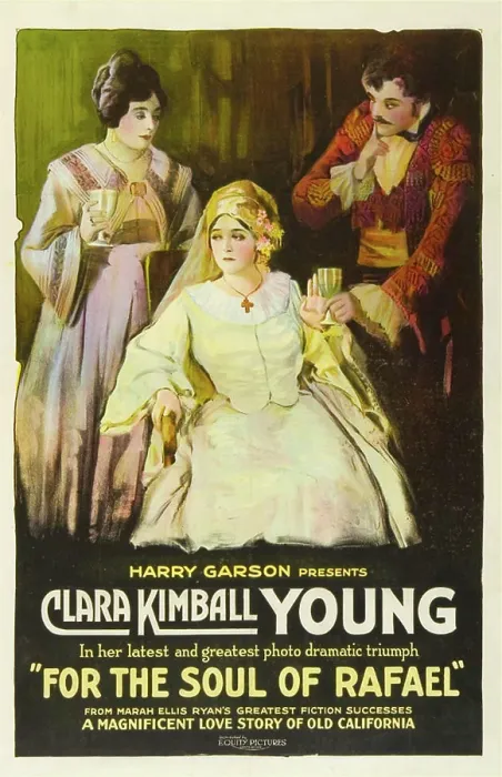 Framed Print : FOR THE SOUL OF RAFAEL, center: Clara Kimball Young, 1920 Framed Print : FOR THE SOUL OF RAFAEL, center: Clara Kimball Young, 1920