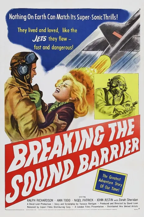 Framed Print : THE SOUND BARRIER, (aka BREAKING THE SOUND BARRIER), from left: Nigel Patrick, Ann Todd, 1952 Framed Print : THE SOUND BARRIER, (aka BREAKING THE SOUND BARRIER), from left: Nigel Patrick, Ann Todd, 1952