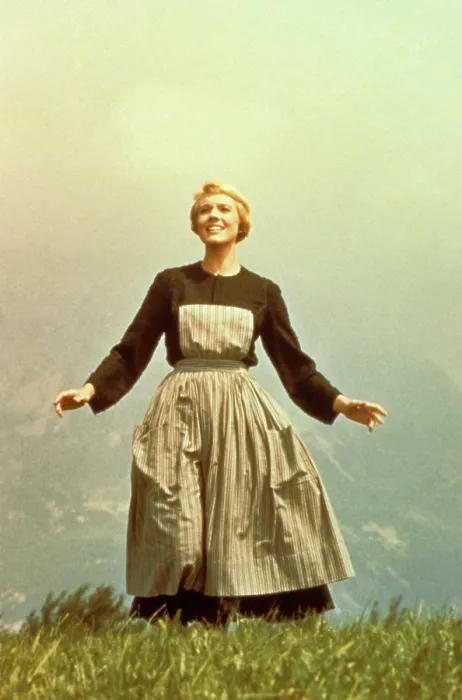 Framed Print : THE SOUND OF MUSIC, Julie Andrews, 1965, TM and Copyright 20th Century-Fox Film Corp. All Rights Reserved. Courtesy: Everett Collection Framed Print : THE SOUND OF MUSIC, Julie Andrews, 1965, TM and Copyright 20th Century-Fox Film Corp. All Rights Reserved. Courtesy: Everett Collection