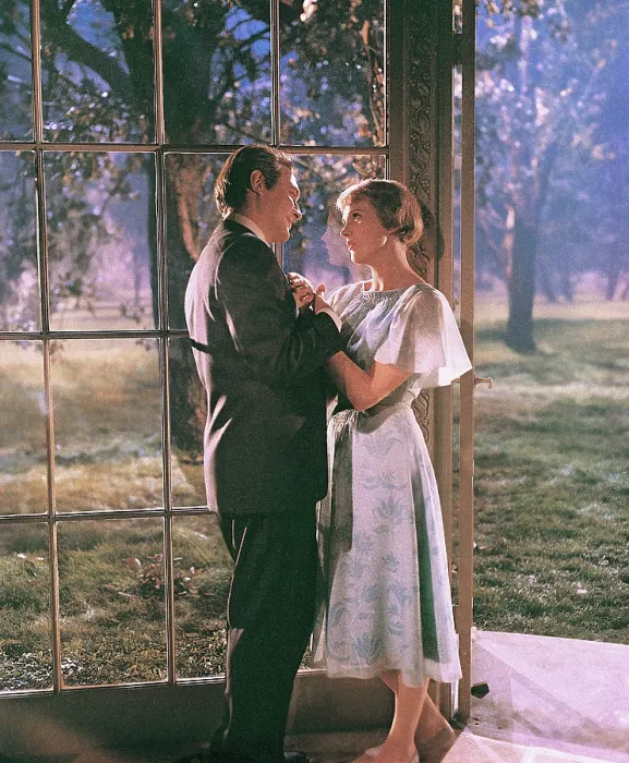 Framed Print : THE SOUND OF MUSIC, from left: Christopher Plummer, Julie Andrews, 1965. TM & Copyright 20th Century Fox Film Corp. All rights reserved / courtesy Everett Collection Framed Print : THE SOUND OF MUSIC, from left: Christopher Plummer, Julie Andrews, 1965. TM & Copyright 20th Century Fox Film Corp. All rights reserved / courtesy Everett Collection