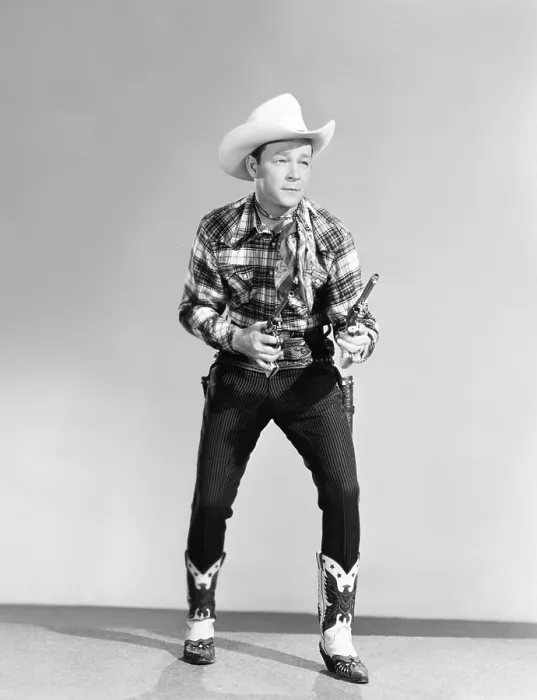 Framed Print : SOUTH OF CALIENTE, Roy Rogers, 1951