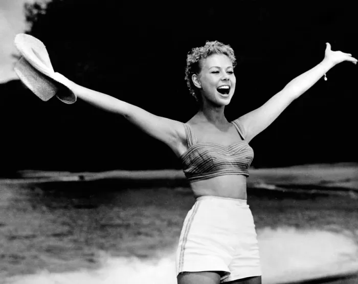 Framed Print : SOUTH PACIFIC, Mitzi Gaynor, 1958, TM and Copyright (c) 20th Century-Fox Film Corp. All Rights Reserved Framed Print : SOUTH PACIFIC, Mitzi Gaynor, 1958, TM and Copyright (c) 20th Century-Fox Film Corp. All Rights Reserved