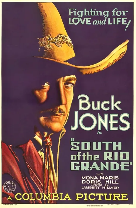 Framed Print : SOUTH OF THE RIO GRANDE, Buck Jones, 1932
