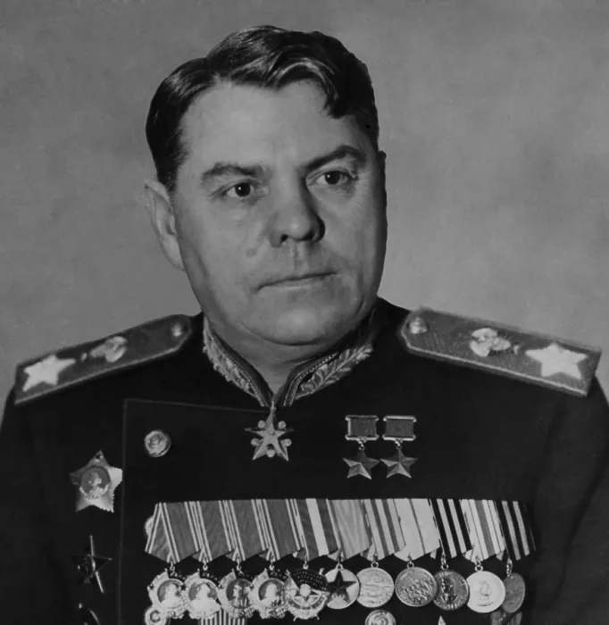 Framed Print : Soviet General Alexander M. Vasilevsky, Deputy Minister of Armed Forces of USSR