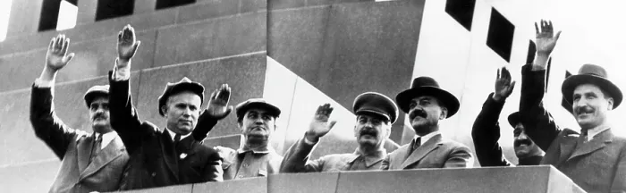 Framed Print : Soviet leaders Nikolay Shvernik, Nikita Khrushchev, Georgi Dimitrov, Josef Stalin, Vyacheslav Molotov, Artem Mikoyan, Vlas Chubar, celebrating the 23rd International Youth Day Framed Print : Soviet leaders Nikolay Shvernik, Nikita Khrushchev, Georgi Dimitrov, Josef Stalin, Vyacheslav Molotov, Artem Mikoyan, Vlas Chubar, celebrating the 23rd International Youth Day