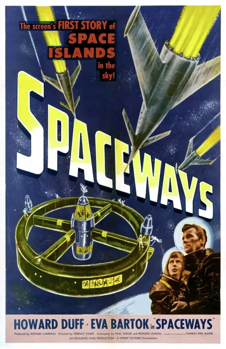 Framed Print : SPACEWAYS, Eva Bartok, Howard Duff, 1953 Framed Print : SPACEWAYS, Eva Bartok, Howard Duff, 1953