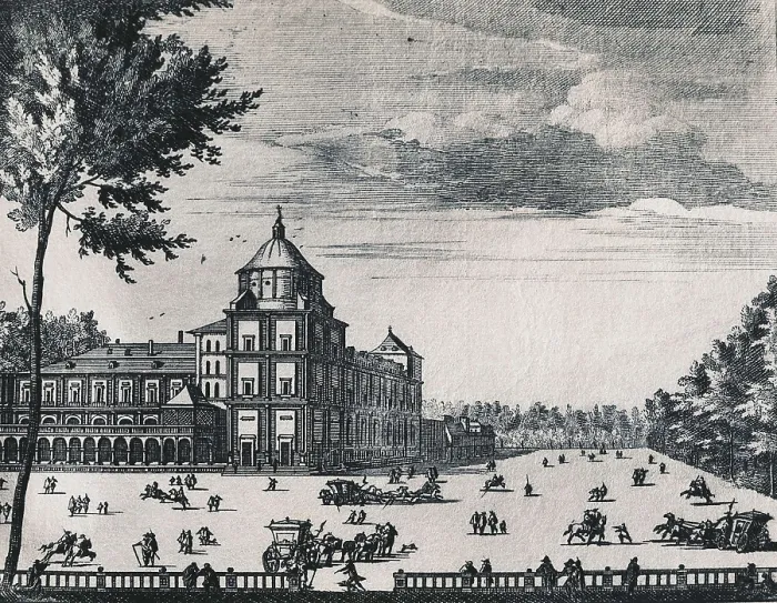 Framed Print : Spain (17th c.). Aranjuez. Royal Palace. Xylography. AISA / Everett Collection**US SALES ONLY** Framed Print : Spain (17th c.). Aranjuez. Royal Palace. Xylography. AISA / Everett Collection**US SALES ONLY**