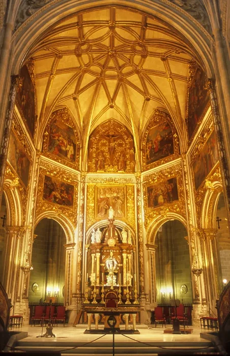 Framed Print : SPAIN. Almeria. Cathedral. Main Altar. Baroque art. - Lucas Vallecillos / Iberfoto / Everett Collection (113004)**US SALES ONLY** Framed Print : SPAIN. Almeria. Cathedral. Main Altar. Baroque art. - Lucas Vallecillos / Iberfoto / Everett Collection (113004)**US SALES ONLY**