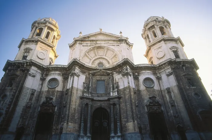 Framed Print : SPAIN. ANDALUSIA. CADIZ. Cdiz. Cathedral (1722-1838). Main faade. Neoclassicism. Architecture. AISA / Everett Collection**US SALES ONLY**