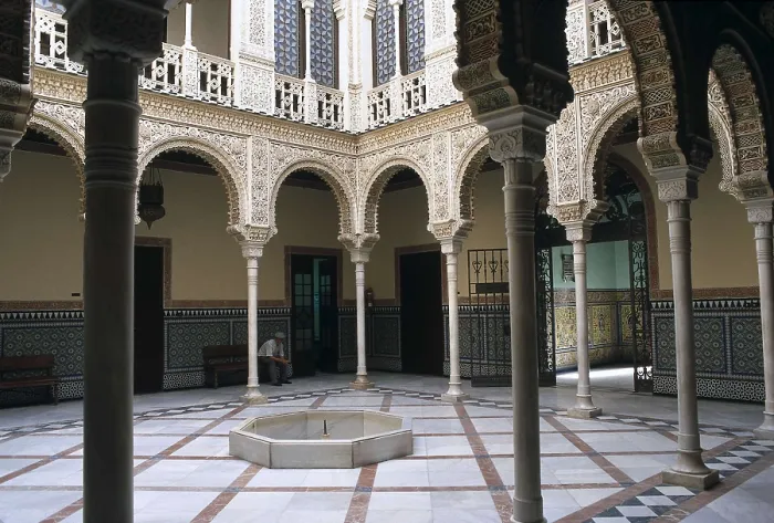 Framed Print : SPAIN. ANDALUSIA. SEVILLA. Ecija. Palace of Justice, in historicist style. Architecture. AISA / Everett Collection**US SALES ONLY**