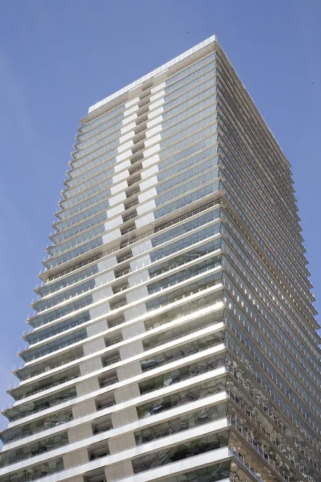 Framed Print : SPAIN. Barcelona. Mapfre Tower, by igo Ortz and Enrique de Len. Architecture. AISA / Everett Collection - Image has fine art copyright