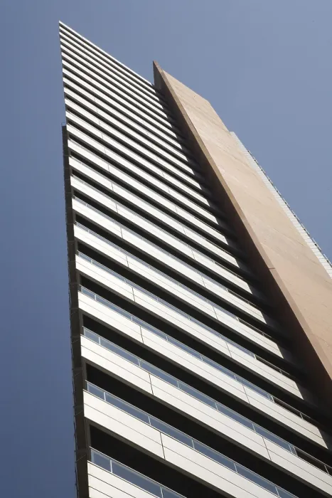 Framed Print : SPAIN. Barcelona. Princess Hotel. Architect: scar Tusquets, 2004. Architecture. AISA / Everett Collection - Image has fine art copyright