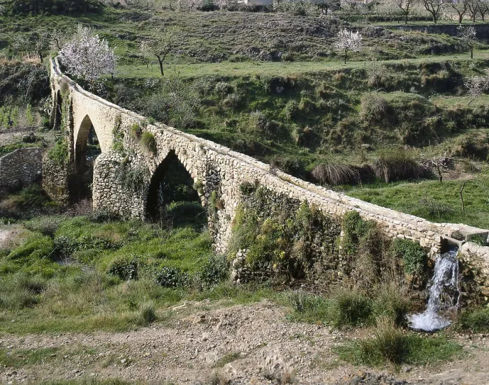 Framed Print : SPAIN. Biar. Aqueduct. Roman art. AISA / Everett Collection**US SALES ONLY**