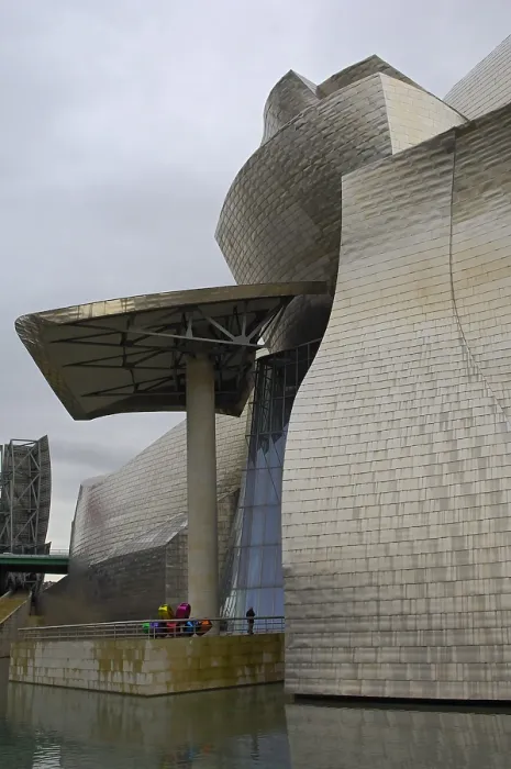 Framed Print : SPAIN. Bilbao. Guggenheim Museum Bilbao. Exterior sight. Architecture. Rafa Prez / AISA / Everett Collection - Image has fine art copyright