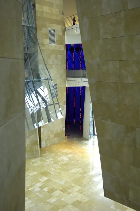 Framed Print : SPAIN. Bilbao. Guggenheim Museum Bilbao. Interior sight. Architecture. Rafa Prez / AISA / Everett Collection - Image has fine art copyright