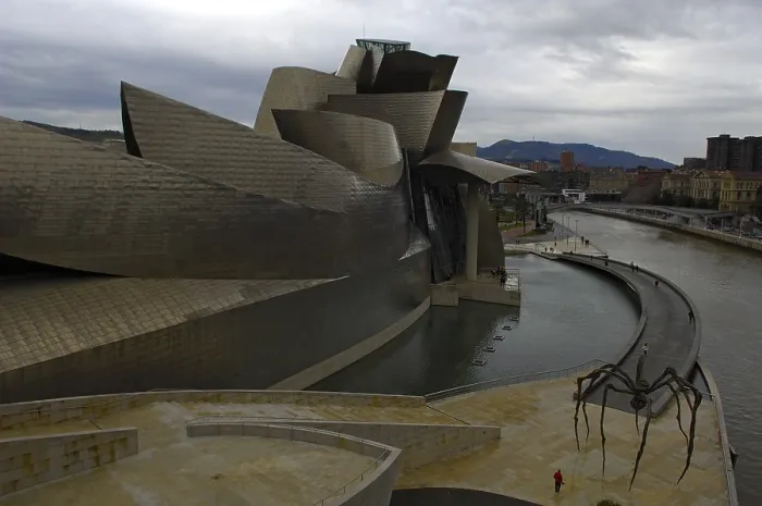 Framed Print : SPAIN. Bilbao. Guggenheim Museum Bilbao. Exterior sight. Rafa Prez / AISA / Everett Collection - Image has fine art copyright Framed Print : SPAIN. Bilbao. Guggenheim Museum Bilbao. Exterior sight. Rafa Prez / AISA / Everett Collection - Image has fine art copyright