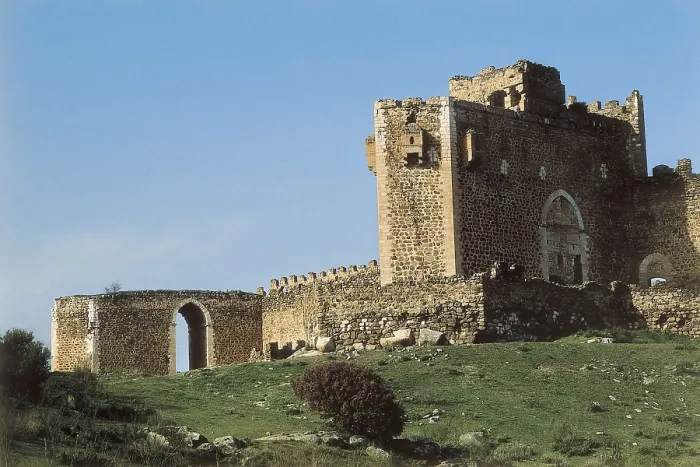 Framed Print : SPAIN. CASTILE-LA MANCHA. TOLEDO. San Martn de Montalbn. Montalbn Castle (1323). Architecture. AISA / Everett Collection**US SALES ONLY**