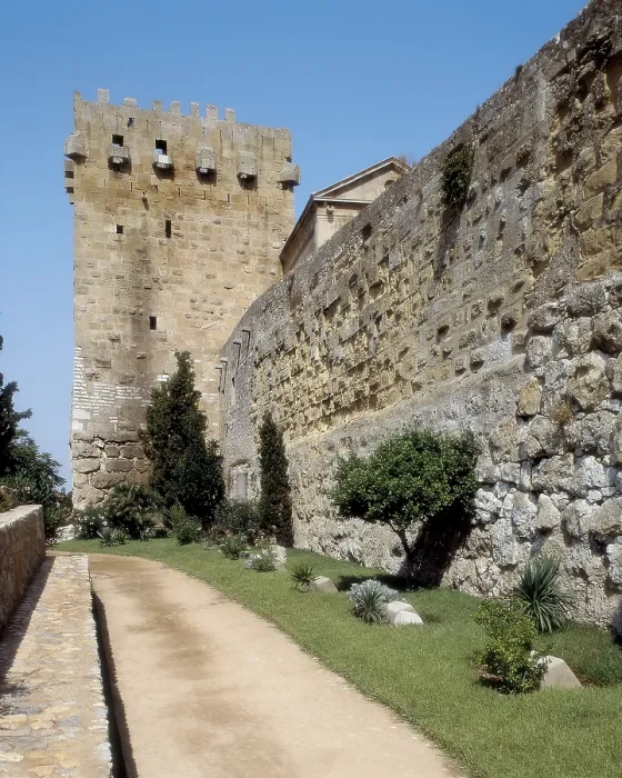 Framed Print : SPAIN. CATALONIA. TARRAGONA. Tarragona. Roman walls. Archbishop's Tower. Roman art. Architecture. AISA / Everett Collection**US SALES ONLY**