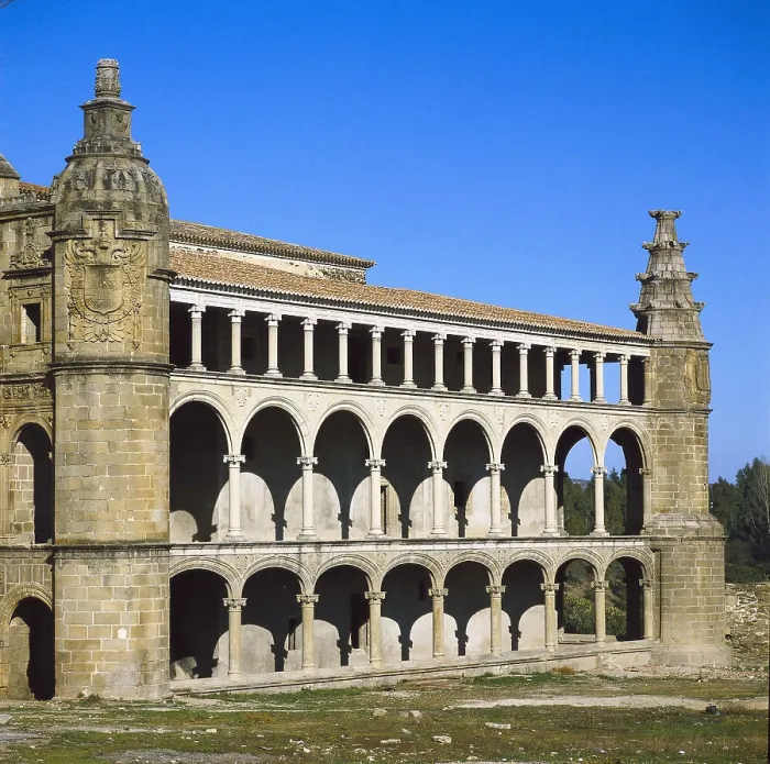 Framed Print : SPAIN. EXTREMADURA. CACERES. Alcntara. Church and Convent of San Benito (1544-1576), by the architect Juan Pedro de Ibarra. AISA / Everett Collection**US SALES ONLY** Framed Print : SPAIN. EXTREMADURA. CACERES. Alcntara. Church and Convent of San Benito (1544-1576), by the architect Juan Pedro de Ibarra. AISA / Everett Collection**US SALES ONLY**