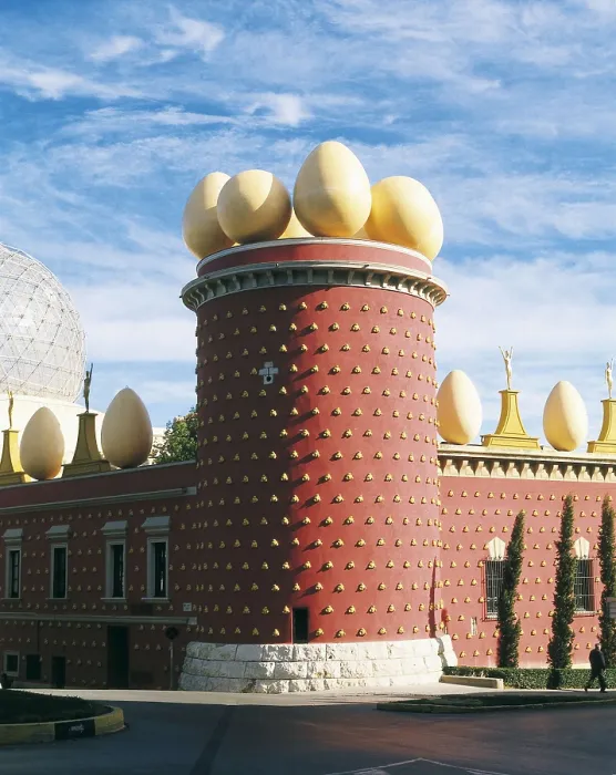 Framed Print : SPAIN. Figueres. Galatea Tower. Galatea Tower, that currently is part of the Gala-Salvador Dal Foundation. Surrealism. Architecture. AISA / Everett Collection**US SALES ONLY**