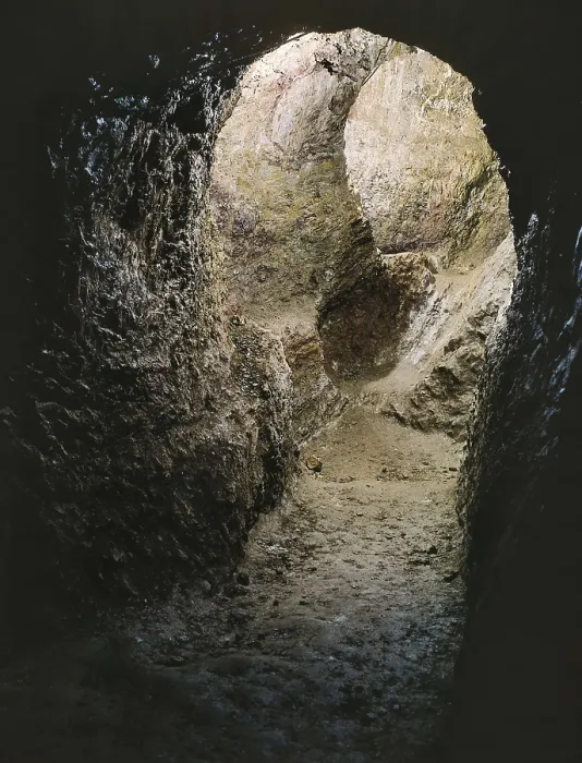 Framed Print : SPAIN. Gav. Can Tintorer Mines. Neolithic art. AISA / Everett Collection**US SALES ONLY**